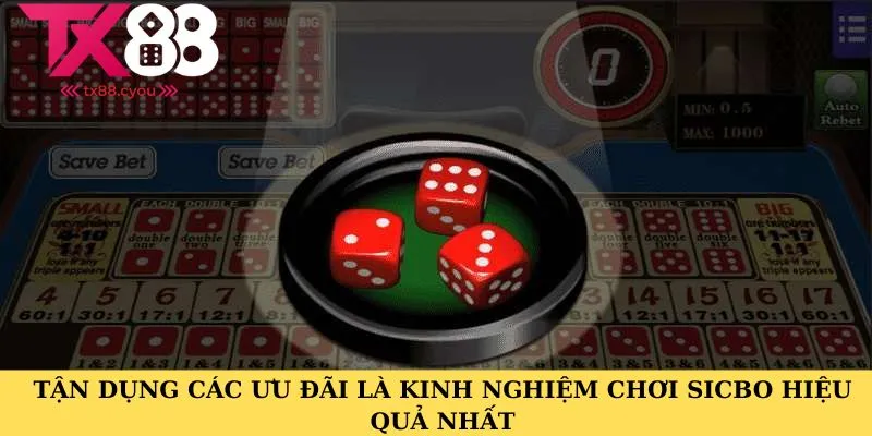 Tận dụng các ưu đãi là kinh nghiệm chơi sicbo hiệu quả nhất